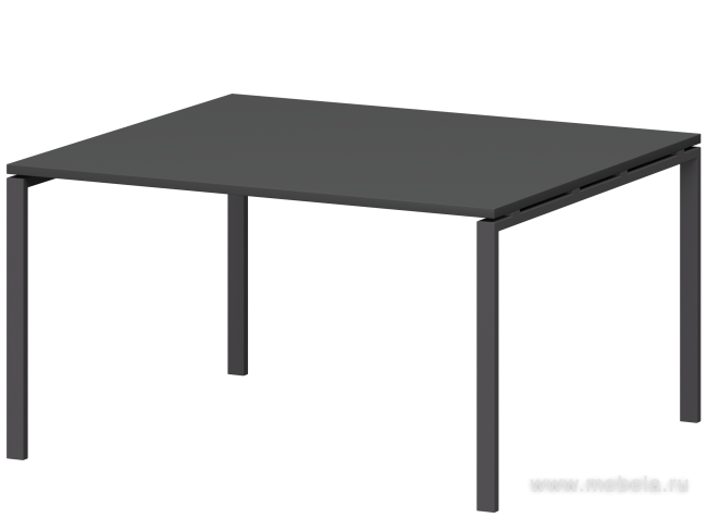 Стол переговорный на П-образном металлокаркасе