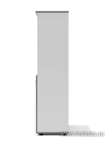 Офисный шкаф комбинированный, средний