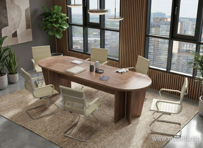 Приставка для переговорного стола (может комплектоваться опорами KOU или KO-1)