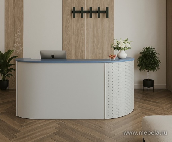 Стойка ресепшн прямая Эдем 140