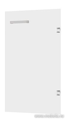 Дверь стеклянная, низкая