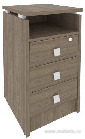 Тумба приставная (с замком)