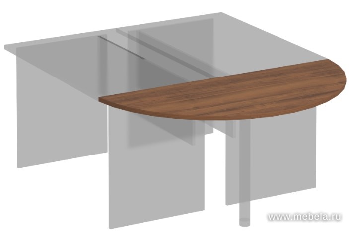 Брифинг-приставка к столу (без опоры)