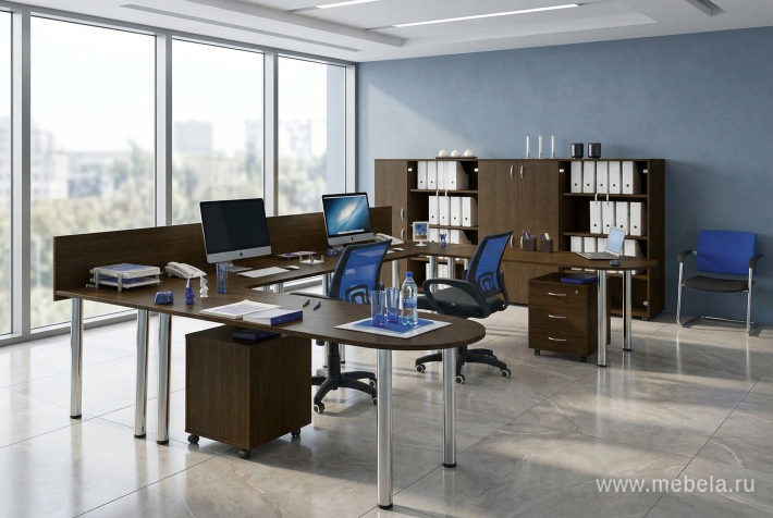 Стеллаж низкий узкий