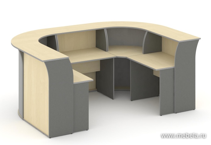 Стойка ресепшен прямая 160