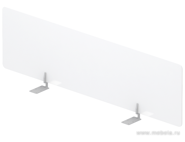 Фронтальный экран Plexi для отдельного стола ш. 138см