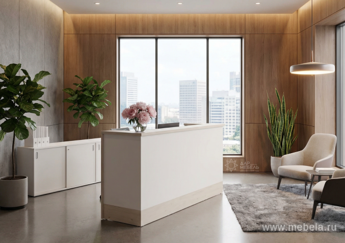 Модуль стойки ресепшен прямой