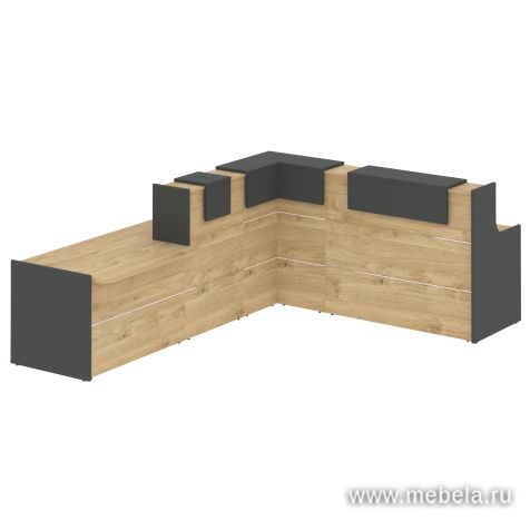 Стойка ресепшен прямая №20