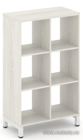 Каркас стеллажа 3 яруса (без вставок и задних стенок)