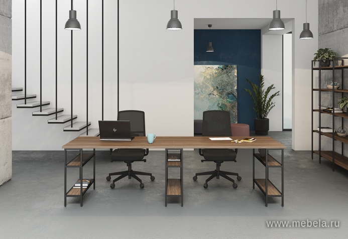 Тумба мобильная 2 ящика