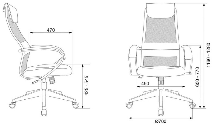 фото кресло офисное DR-67					 №5					