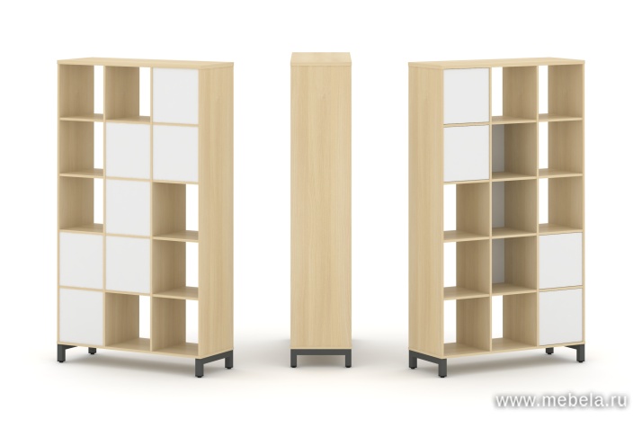 Каркас стеллажа 2 яруса (без вставок и задних стенок)