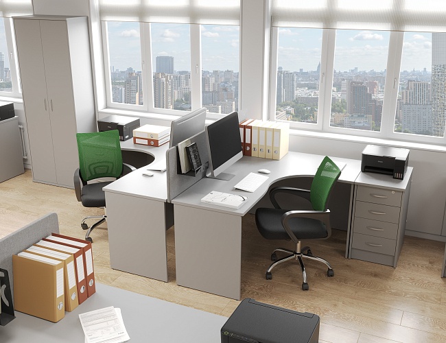 фото мебель Рива Серая №5