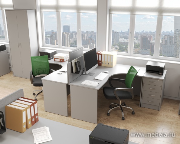 Полукруг на один стол