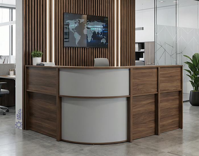 фото стойка ресепшн Агат					