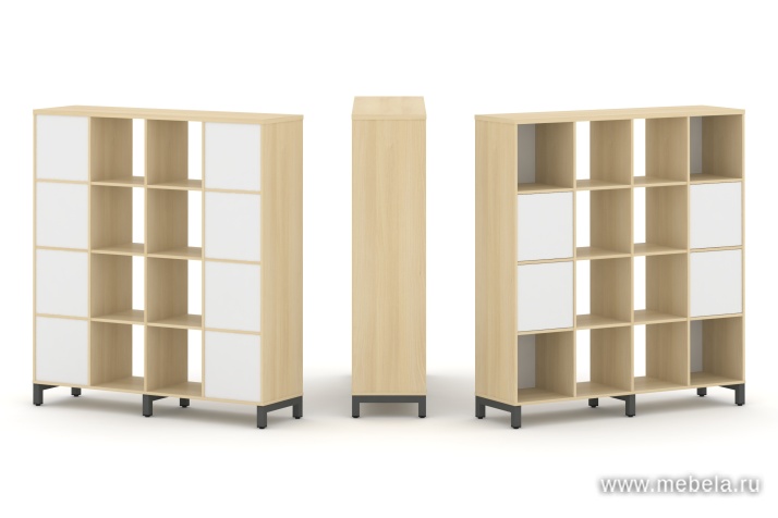 Каркас стеллажа 2 яруса (без вставок и задних стенок)