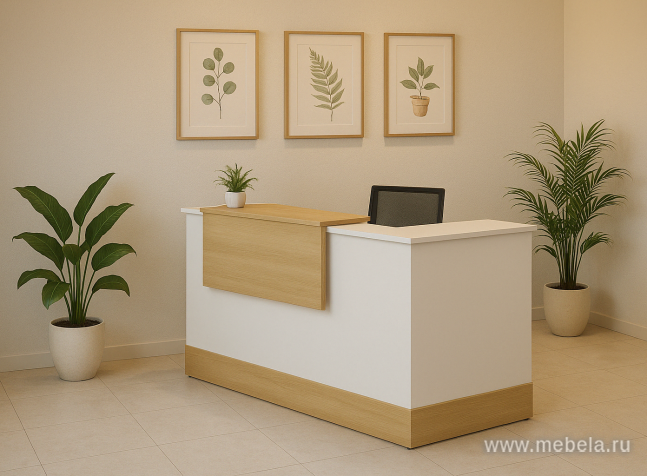 Боковая панель стойки ресепшен (левая)