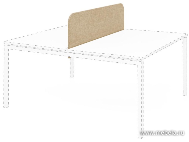 Экран для систем столов (ткань)