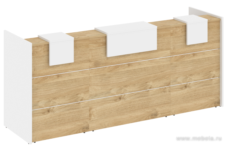 Стойка ресепшен прямая №16