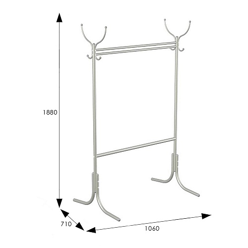 фото Вешалка общественная М 13 №4