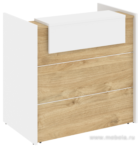 Стойка ресепшен прямая №4