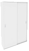 Офисный шкаф-купе комбинированный (полки + гардероб)