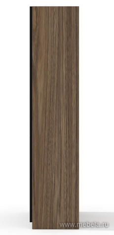 Офисный шкаф высокий со стеклом (полки стекло) с подсветкой