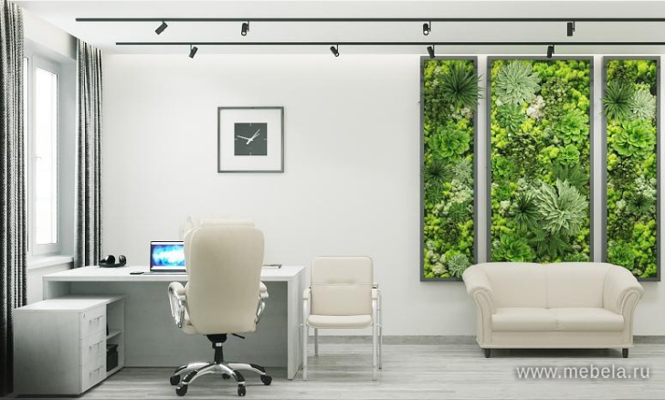 Офисный шкаф узкий средний со стеклом в раме + полка Л/ПР