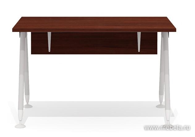 Стол прямой на металлокаркасе