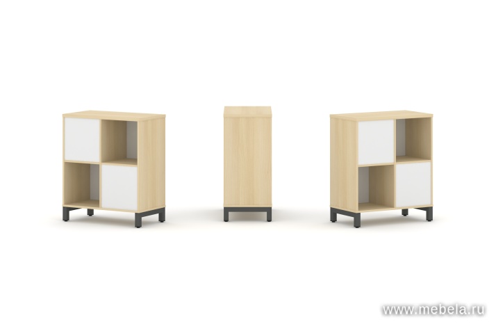 Каркас стеллажа 2 яруса (без вставок и задних стенок)