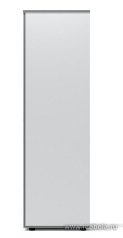 Гардероб с продольной штангой, узкий