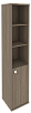 Офисный шкаф высокий узкий полузакрытый(Л/Пр)
