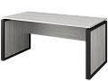 Стол руководителя (металлик , белый, антрацит)