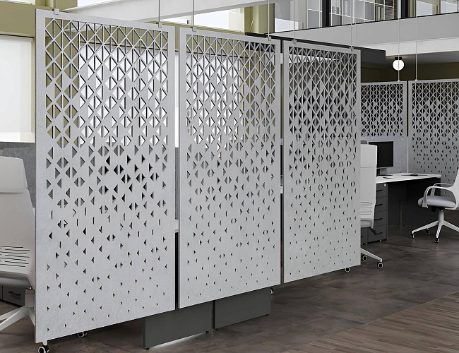 фото Подвесные перегородки