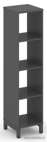 Каркас стеллажа 4 яруса (без вставок и задних стенок)