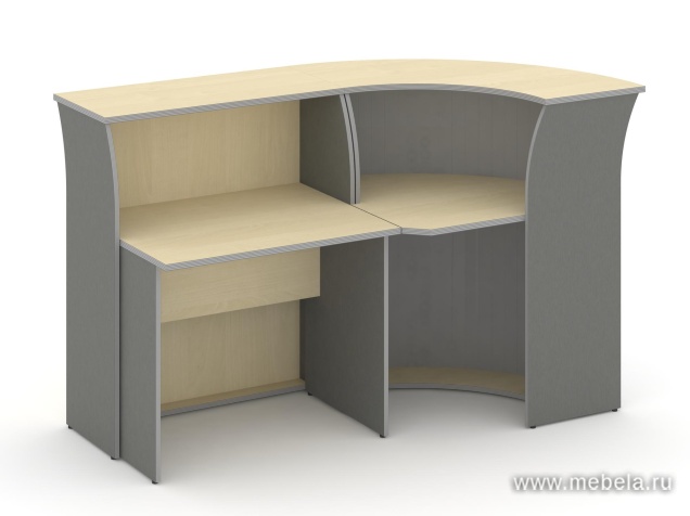 Стойка ресепшен прямая 160