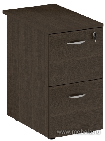 Тумба приставная с 2-мя файловыми ящиками