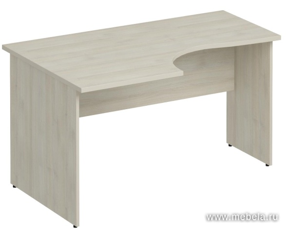 Стол эргономичный левый, с анатомической столешницей под левую руку