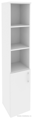 Офисный шкаф высокий узкий (лев/прав) 