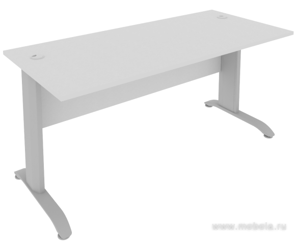 Стол письменный на L-образном металлокаркасе