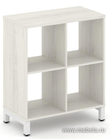 Каркас стеллажа 2 яруса (без вставок и задних стенок)