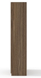 Стеллаж высокий (полки ЛДСП)с гардеробом