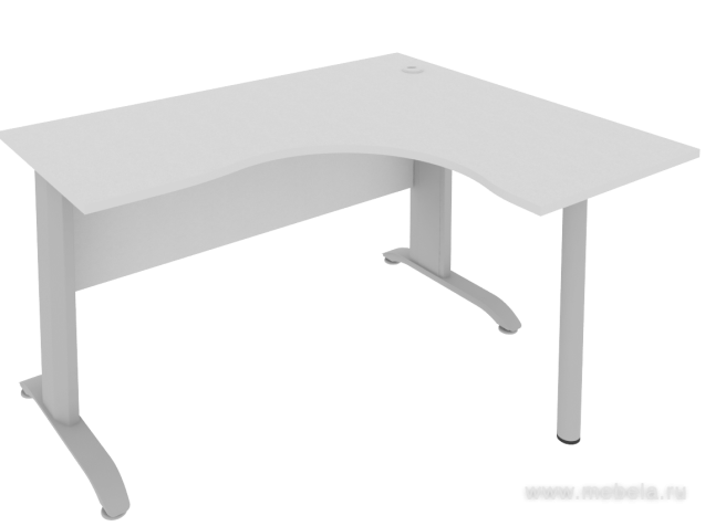 Стол эргономичный на металлокаркасе (правый)