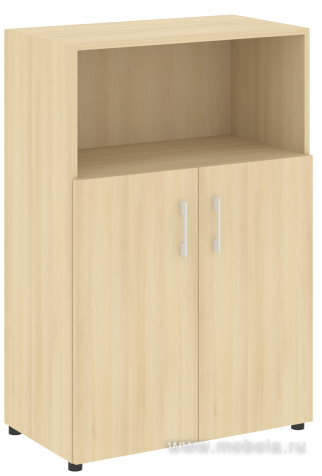 Офисный шкаф средний полузакрытый