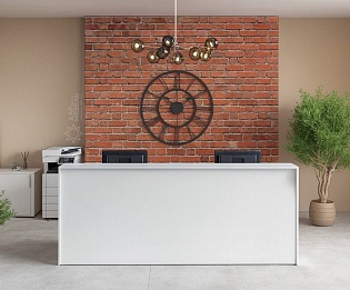 фото ресепшн Комфорт Белый  №2