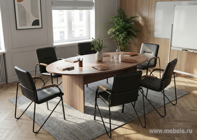 Стол для переговоров (П-образные опоры)