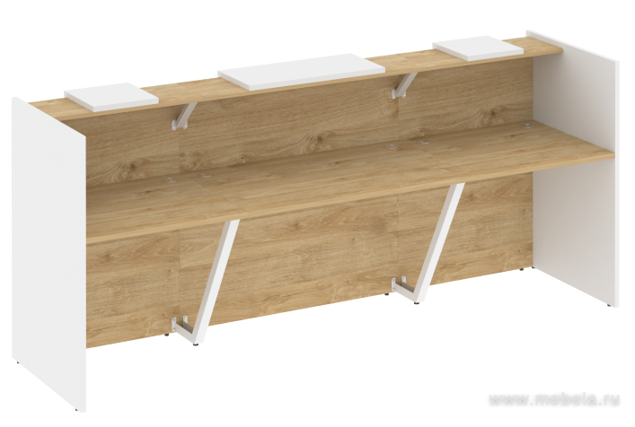 Стойка ресепшен прямая №16