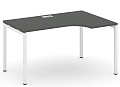 Стол рабочий эргономичный на П-образных опорах 40х40 (Левый/Правый)