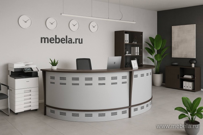 Модуль прямой с вырезом правый