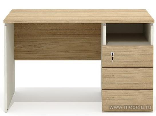 Стол рабочий с тумбой правый